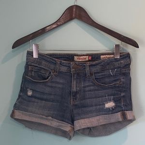 Eunina Low Rise Jean Shorts